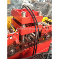 aluminium steel metal door frame making machine with hydraulic decoiler